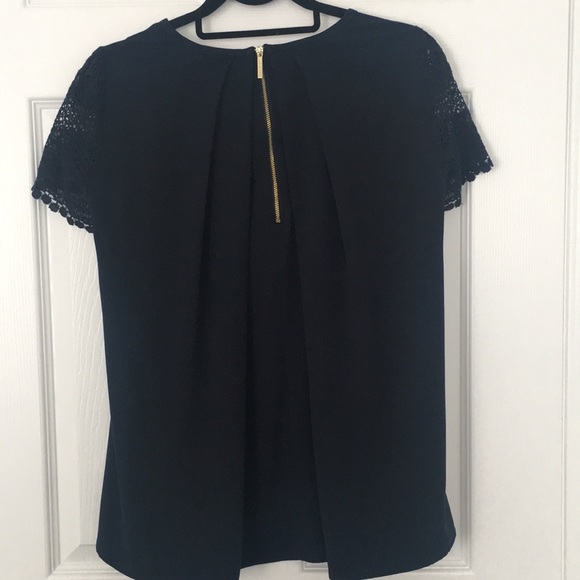 Michael Kors Lace Sleeve Blouse - Picture 4 of 5